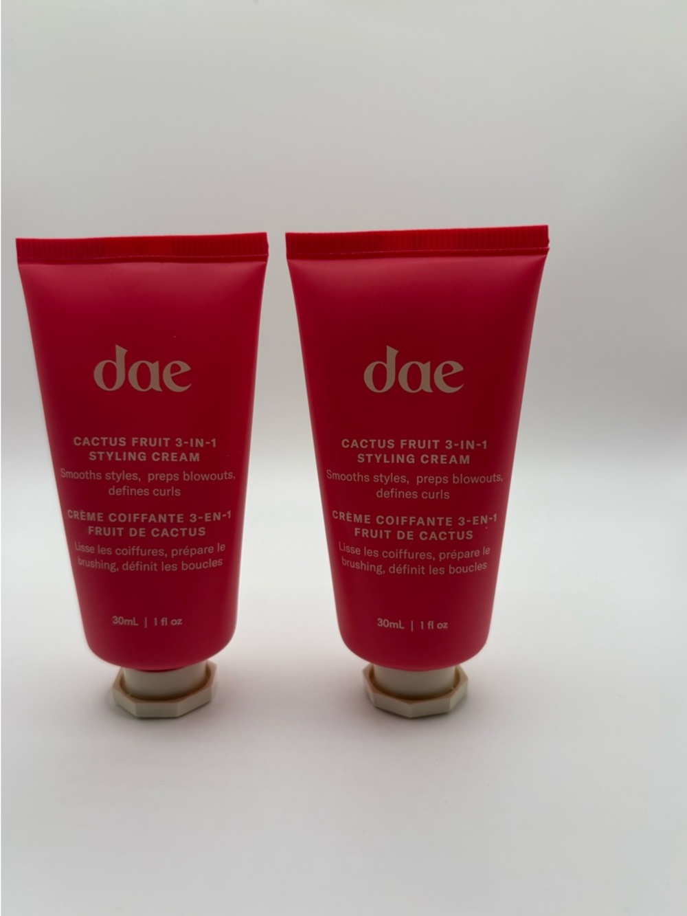 dae Lot of 2 Cactus Fruit 3-in-1 Styling Cream Brand 30ml each New and Sealed!!